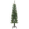 vidaXL Christmas Tree Green Polyethylene Slim Durable Christmas Tree