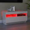 vidaXL TV Cabinet High gloss white Engineered wood Medium TV Cabinet