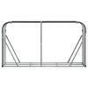 vidaXL Log Holder Anthracite 70.9"x17.7"x39.4" Galvanized Steel