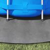 vidaXL Pool Ground Cloth Light Gray &Oslash;155.9" Polyester Geotextile