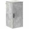 vidaXL Bathroom Cabinet Concrete Grey 11.81 x 12.40 x 24.02 in