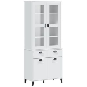 vidaXL Highboard White