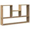 vidaXL Wall Shelf Artisian Oak 39.0x5.9x23.6" Engineered Wood