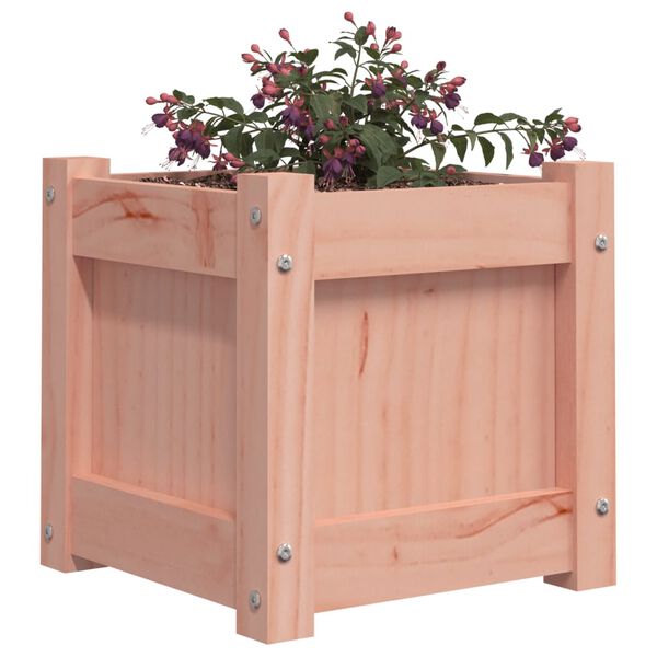 vidaXL Garden Planter Natural wood Solid Douglas wood