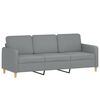 vidaXL Sofa Set Light grey