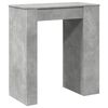 vidaXL Bar Table Concrete Grey Engineered Wood Large Bar Table
