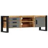 vidaXL TV Cabinet Natural wood and grey