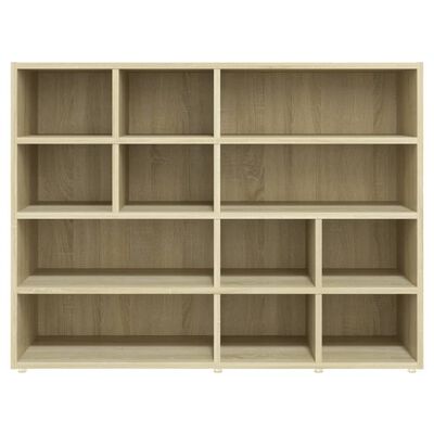 vidaXL Side Cabinet Sonoma Oak 38.2"x12.6"x28.3" Engineered Wood