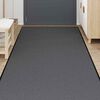 vidaXL Doormat Anthracite Polypropylene and PVC Extra Long Non-slip