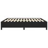 vidaXL Bed Frame Black Faux leather California King Bed Frame