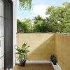vidaXL Balcony Screen Sand 47.2x118.1" 100% Polyester Oxford