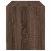 vidaXL TV Cabinet Brown Oak Engineered Wood Medium TV Cabinet