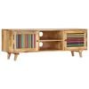 vidaXL TV Stand Multicolor Solid mango wood, engineered wood 47.2 in wide