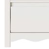 vidaXL TV Cabinet Drammen White 99 x 43 x 55 cm Solid Pine wood