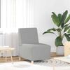 vidaXL Modular Sofa Unit Armless 2 pcs Cloud Grey