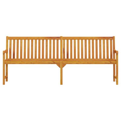 vidaXL Patio Bench 86.2" Solid Acacia Wood