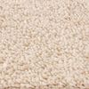vidaXL Anti-slip Shaggy Rug Cream 47.2" x 47.2" PP