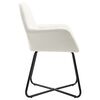 vidaXL Dining Chair Set of 6 Cream