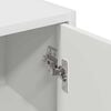 vidaXL Bathroom Cabinet Wall-mounted White 15.35 x 9.25 x 25.59 in