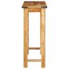 vidaXL Console Table Natural Solid Mango Wood 39.4 x 11.8 x 29.5 in