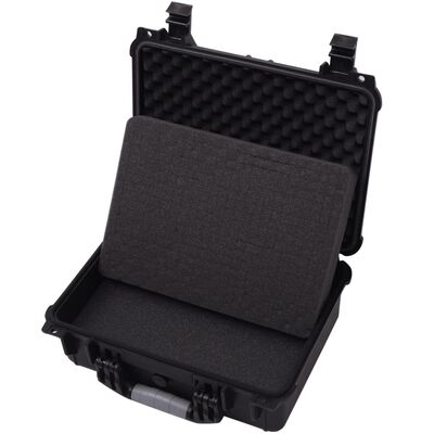 vidaXL Protective Equipment Case 16"x13"x6.9" Black