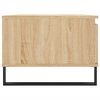 vidaXL Coffee Table Sonoma Oak Engineered wood, metal Coffee Table