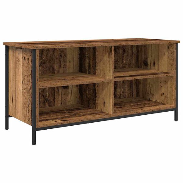 vidaXL TV Cabinet Old Wood 39.37 x 15.75 x 19.69 in Engineered Wood