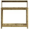 vidaXL Potting Table Natural Wood Finish