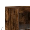vidaXL Sideboard Smoked oak Engineered wood Medium Sideboard
