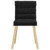 vidaXL Dining Chair Set of 6 Black