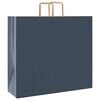 vidaXL Paper Bags 50 pcs with Handles Blue 54x15x49 cm
