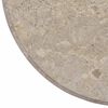 vidaXL Table Top Gray Marble 23.6 in diameter Table Top Circular