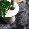 vidaXL Shaggy Rug Dark Grey Polyester 94.5 x 133.9 in Non-slip Rug