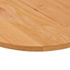 vidaXL Table Top Light Brown Solid Oak Wood 39.4 x 19.7 in Durable