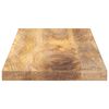 vidaXL Table Top Natural Mango Wood Solid mango wood 27.6 x 15.7 in