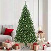 vidaXL Artificial Christmas Tree with 300 LEDs Green 70.87 in