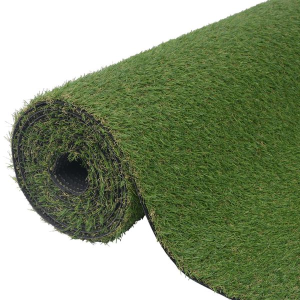 vidaXL Artificial Grass Light green, dark green, brown