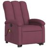 vidaXL Stand Up Massage Recliner Chair Purple