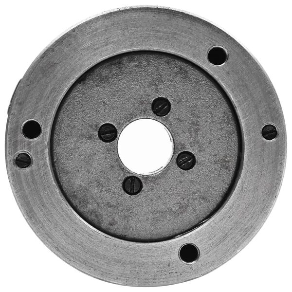 vidaXL 4 Jaw Self-Centering Lathe Chuck 3.15 " Steel