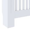 vidaXL MDF Radiator Cover White 30.7"