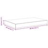 vidaXL Wall Shelf High gloss grey Honeycomb MDF Small Wall Shelf