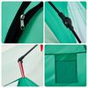 vidaXL Beach Tent 3-Person Sea Green Quick Release Waterproof
