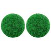 vidaXL Artificial Boxwood Ball Mixed Green Polyethylene Medium