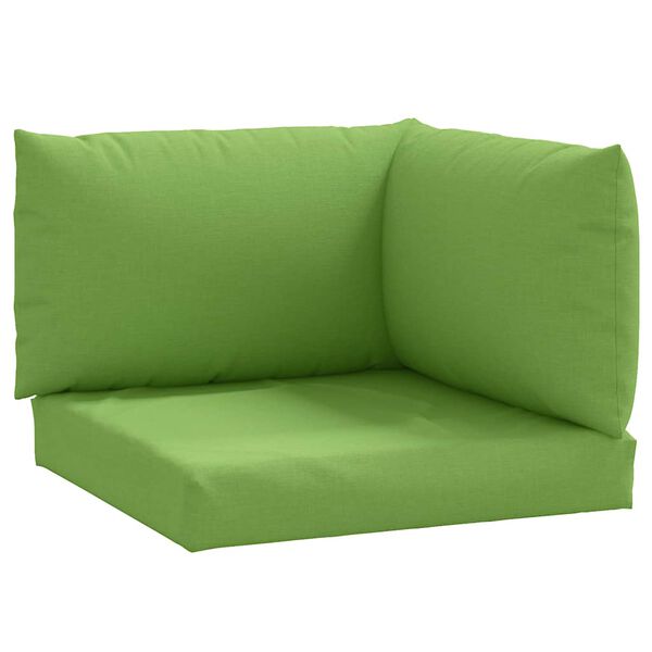 vidaXL Pallet Cushion Melange Green 100% Polyester Standard Durable