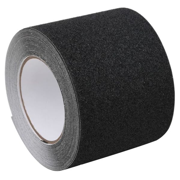 vidaXL Anti-Slip Tape Black 0.3x32.8' PVC