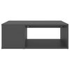vidaXL Coffee Table Grey Engineered Wood Medium Coffee Table