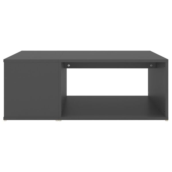 vidaXL Coffee Table Grey Engineered Wood Medium Coffee Table