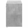 vidaXL TV Wall Cabinet Concrete grey Engineered wood Medium