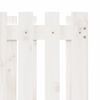 vidaXL Garden Planter White Solid Pine Wood Medium Garden Planter