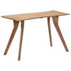 vidaXL Dining Table 47.2"x22.8"x29.9" Solid Acacia Wood
